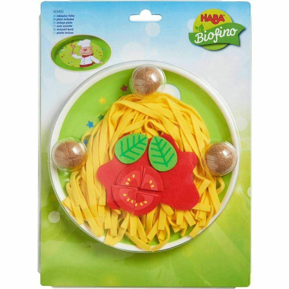 HABA USA - Wholesale Toy Feeding Set - Kids - Biofino Spaghetti Bolognese Soft Play Food2
