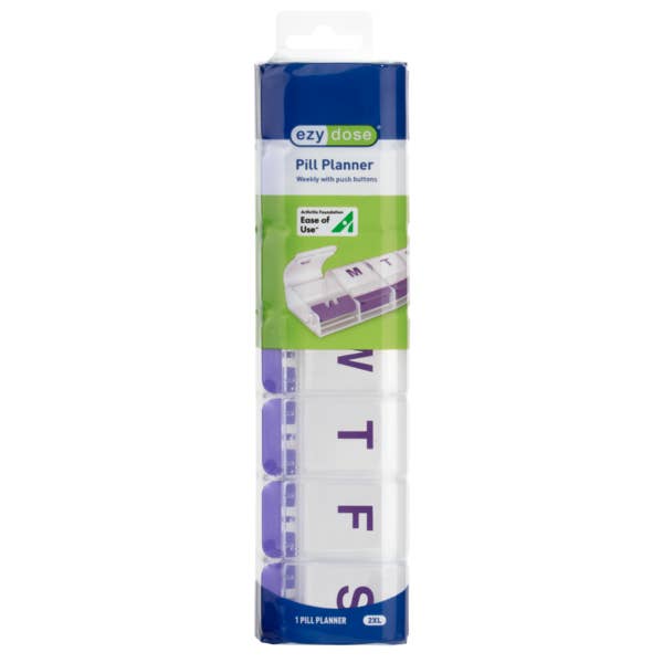 Apothecary Products LLC - Wholesale Pill Organizer - Ezy Dose® Push Button Weekly Pill Organizer