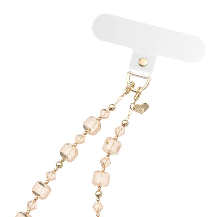 VELVET CAVIAR - Wholesale Phonecase Strap - Phone Charm Wristlet - Nude Cube5