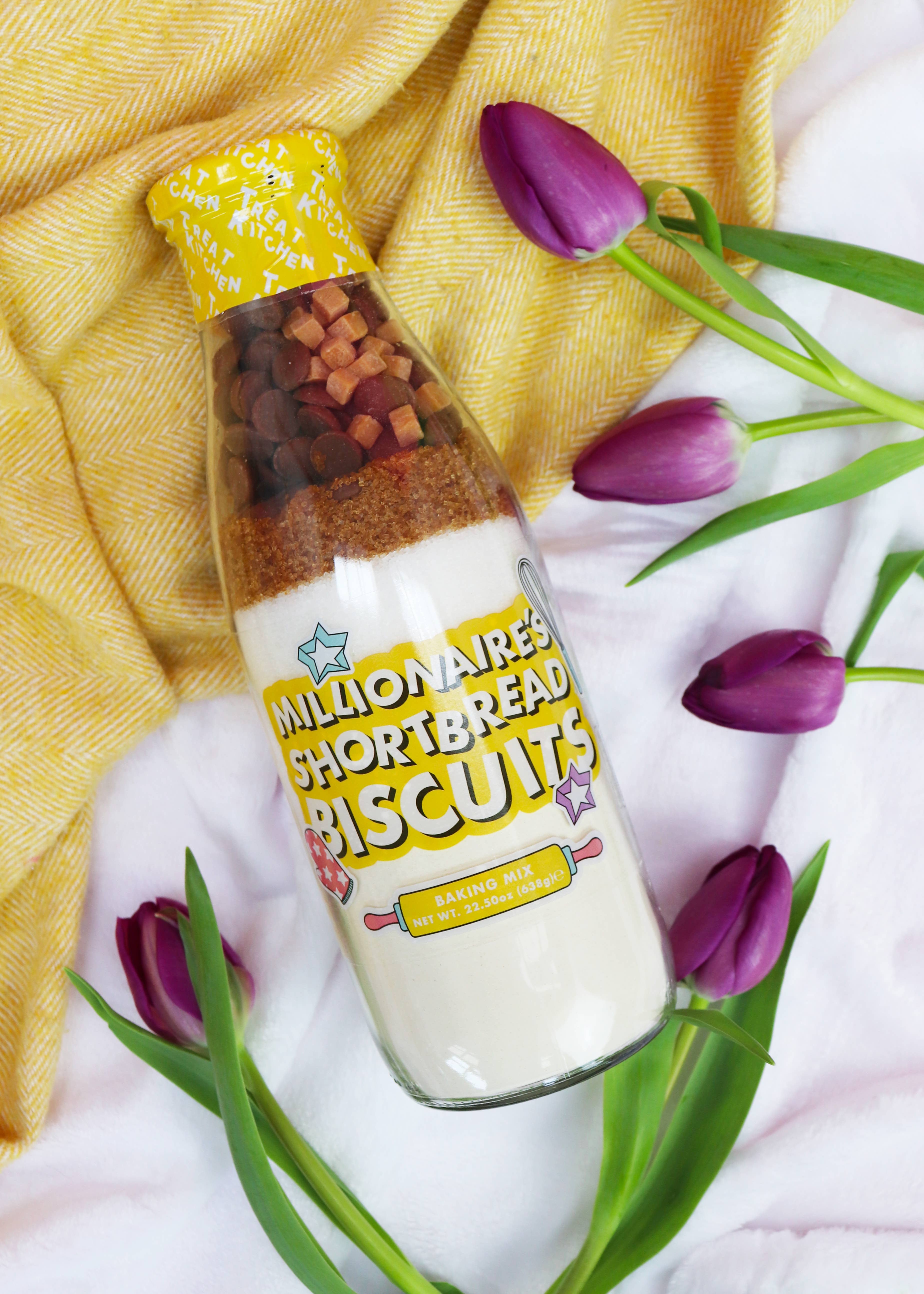 Treat Kitchen – wholesale Biscuit mix – Millionaire Shortbread Biscuit Baking Bottle 2