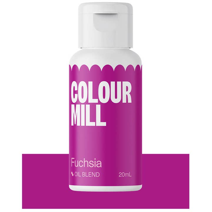 Colour Mill Olie-blandingsmadfarve, 20 milliliter, Fuchsia for engroshandel hos Cake Supply Imports