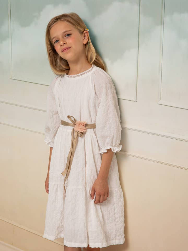 Isolda Dress White for wholesale on Faire1