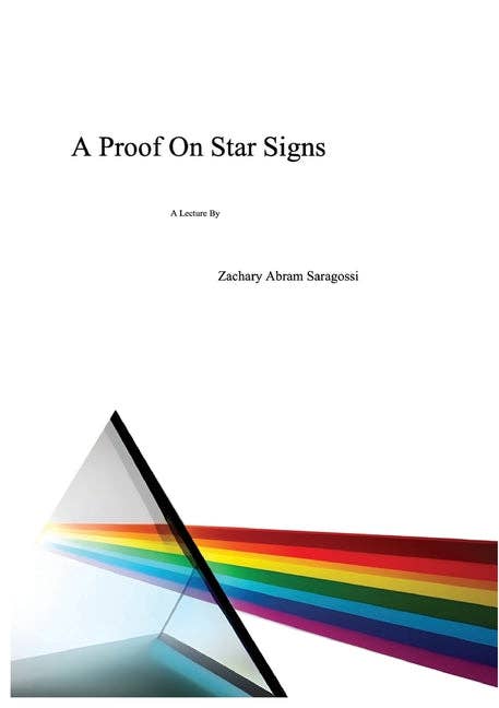 Books by splitShops - Wholesale Body, Mind & Spirit - A Proof On Star Signs: A Lecture By - Paperback0