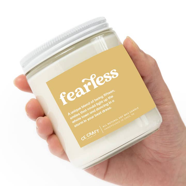 Fearless Scented Candle for wholesale by CE Craft Co