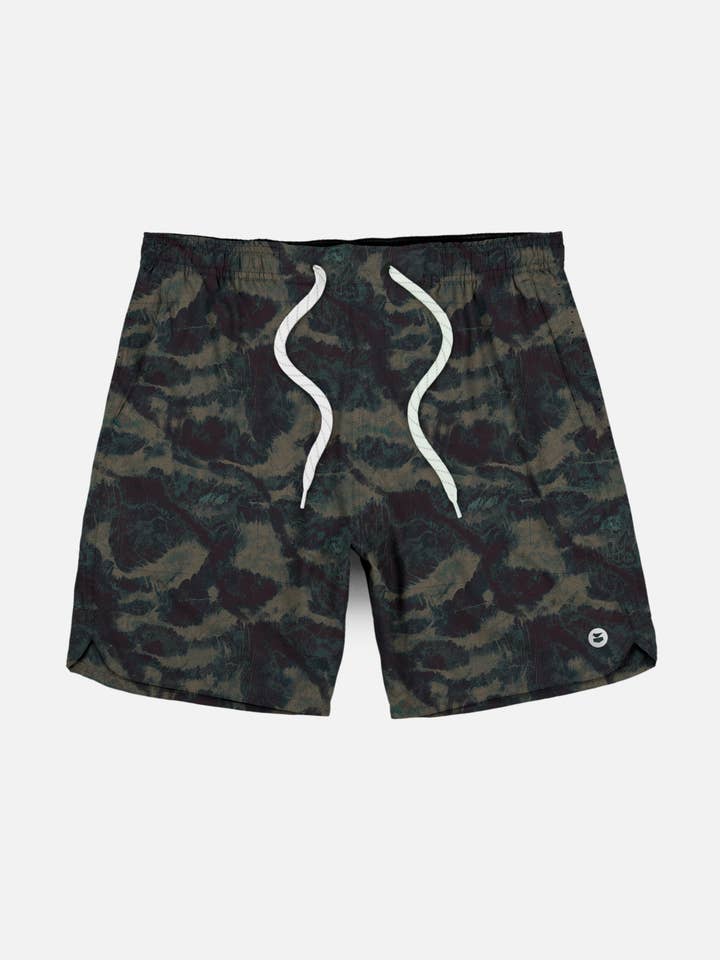 Coaster Gym Short - Olive for wholesale by Jetty