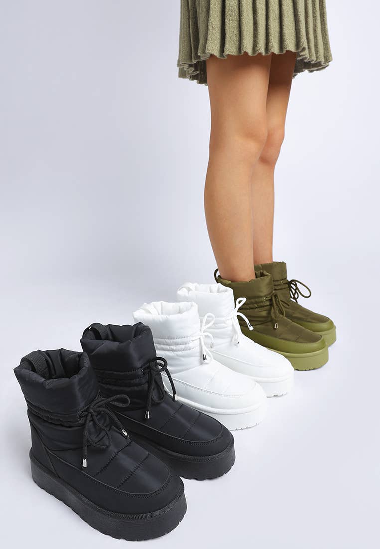 Rag Company - Wholesale Snow Boots - Women's - Pacos High Ankle Chunky Snow Boots12