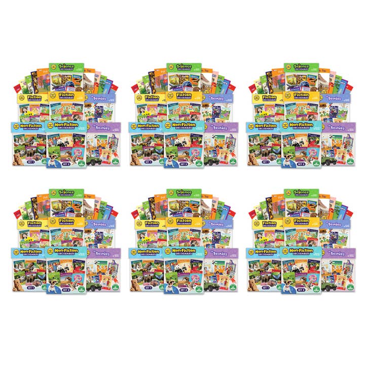 Beanstalk Books Decodable Readers Complete Classroom Kit for wholesale by Junior Learning Inc.