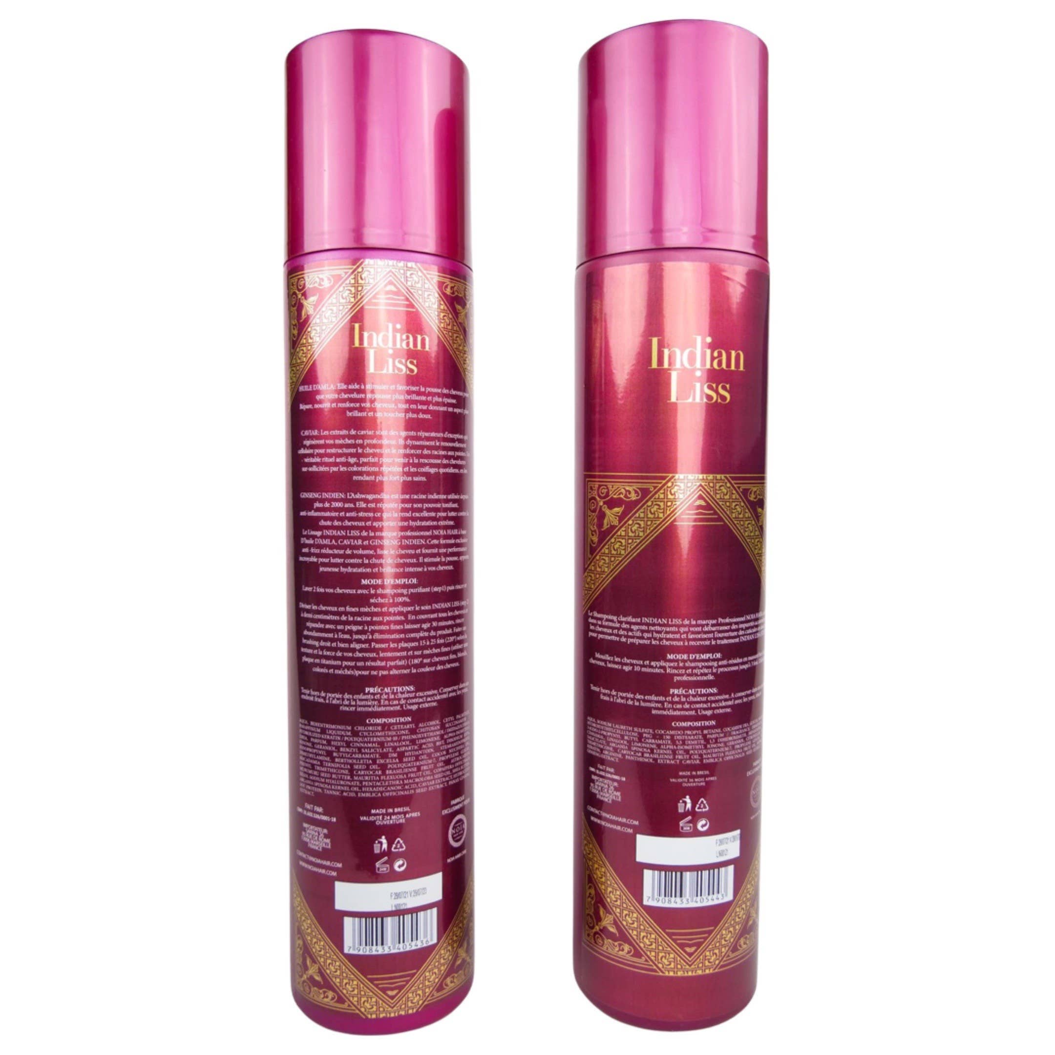Noïa hair  sarina26 - Wholesale Hair Leave-In Conditioner - NOIA HAIR STRAIGHTENING - INDIAN LISS -2*1000ml1