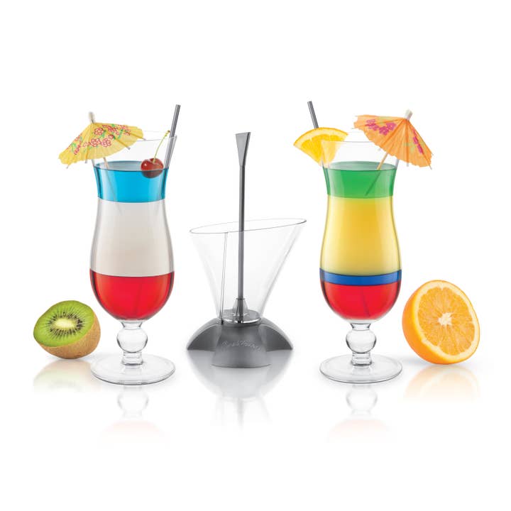 Rainbow Cocktail Layering Tool Set for wholesale by Final Touch