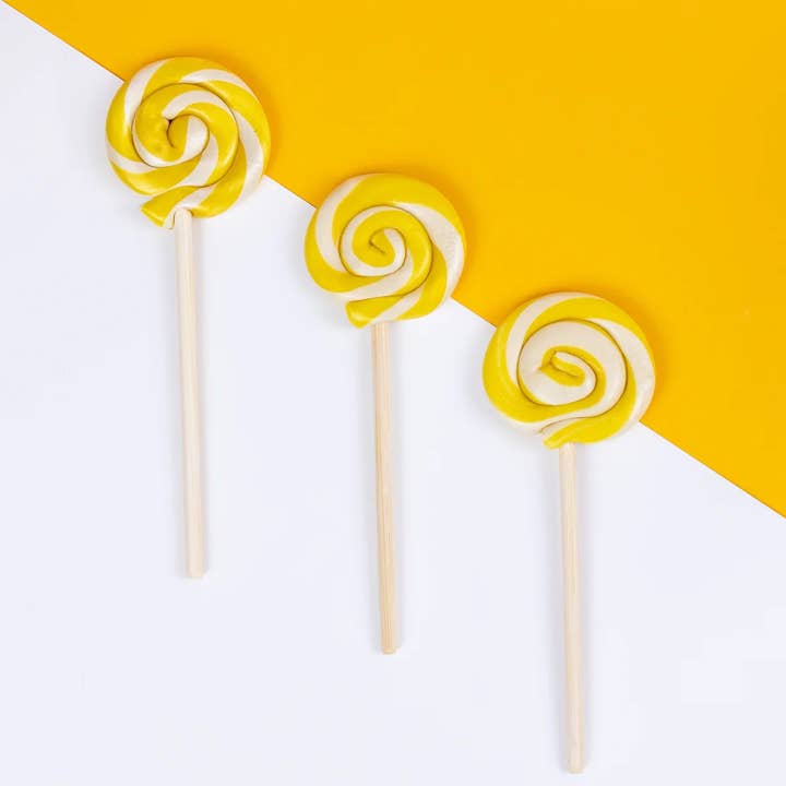 Hammond's Candies - Wholesale Lollipop - Organic Handmade Lollipop - Lemon - 1 oz2