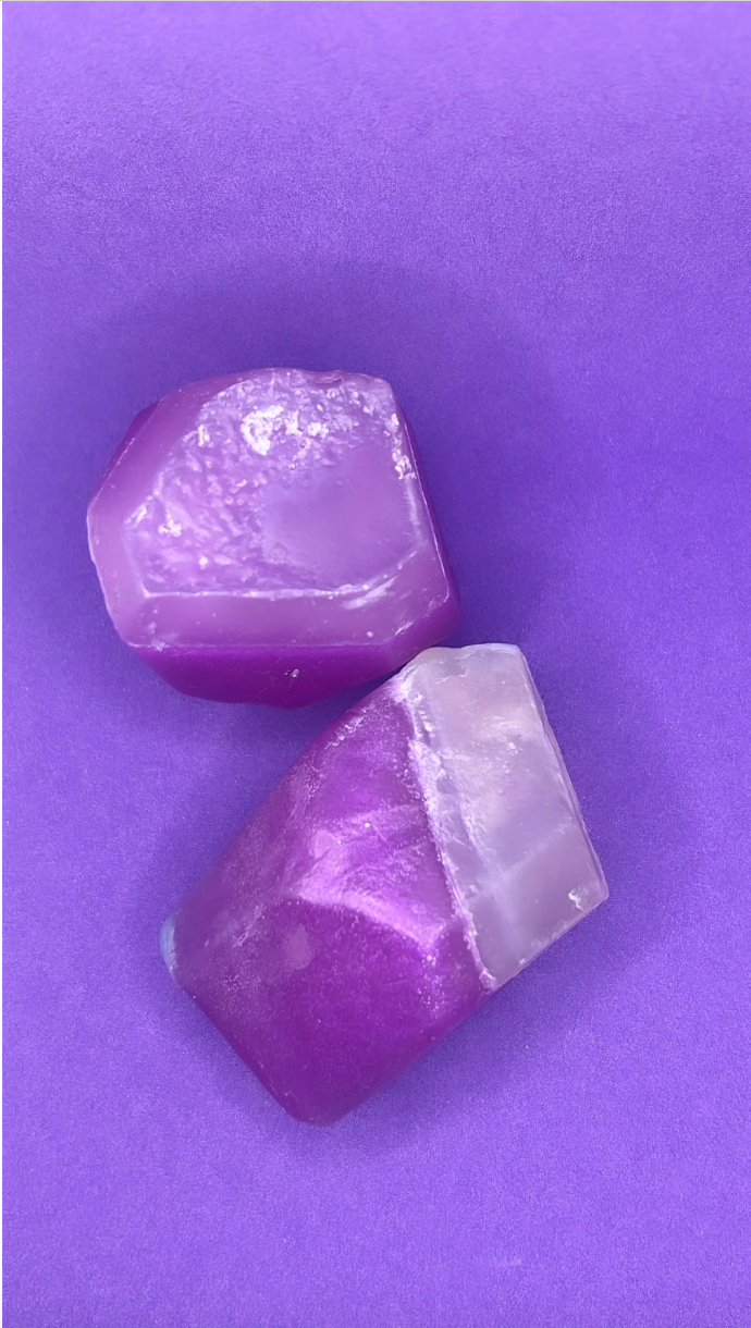 WaterBruja - Wholesale Bar Soap - Amethyst Soap, Gemstone Soap, Wedding Favor, Birthday Favor6