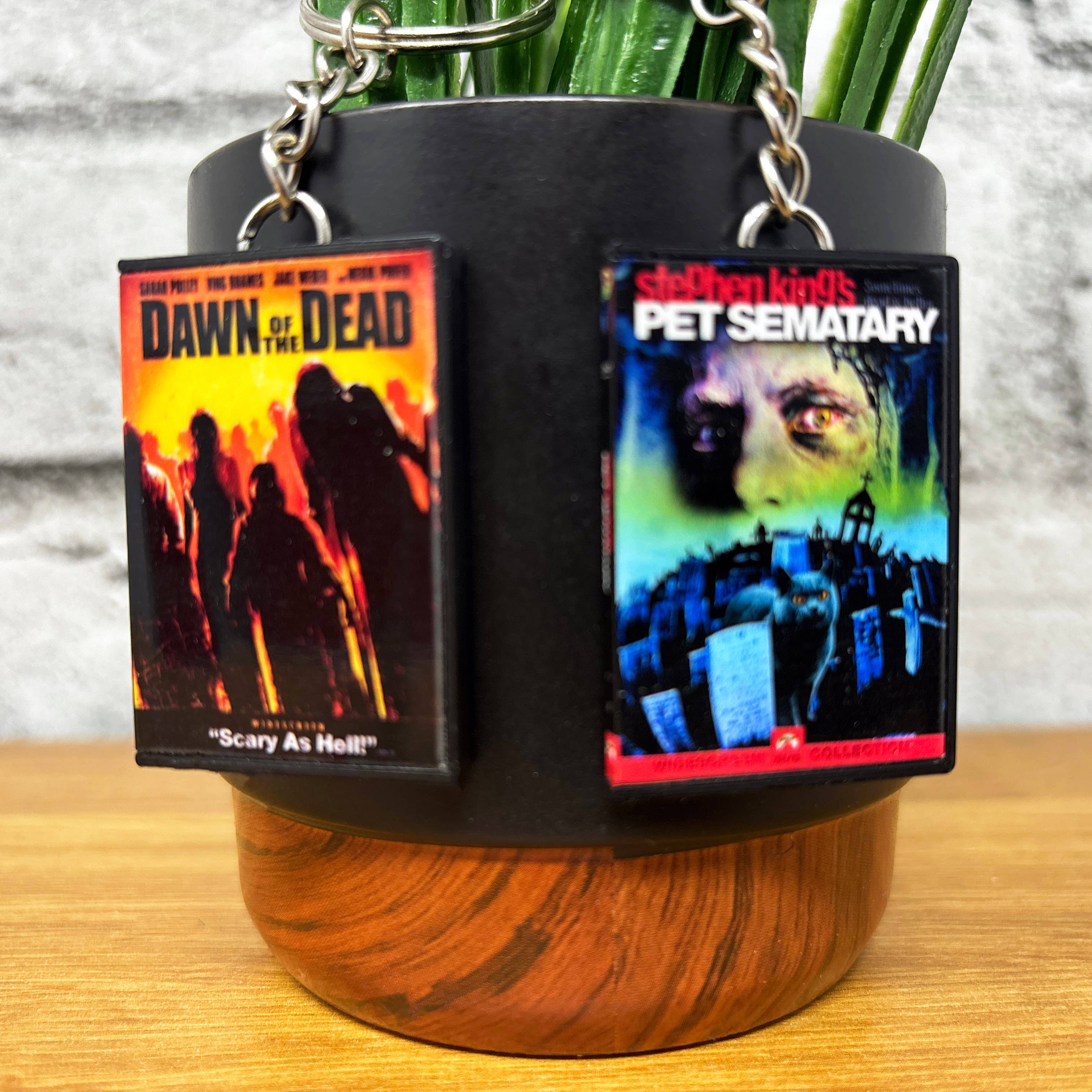 BitsyLabs - Wholesale Keychain - Unisex - Zombie Movie Keychains6