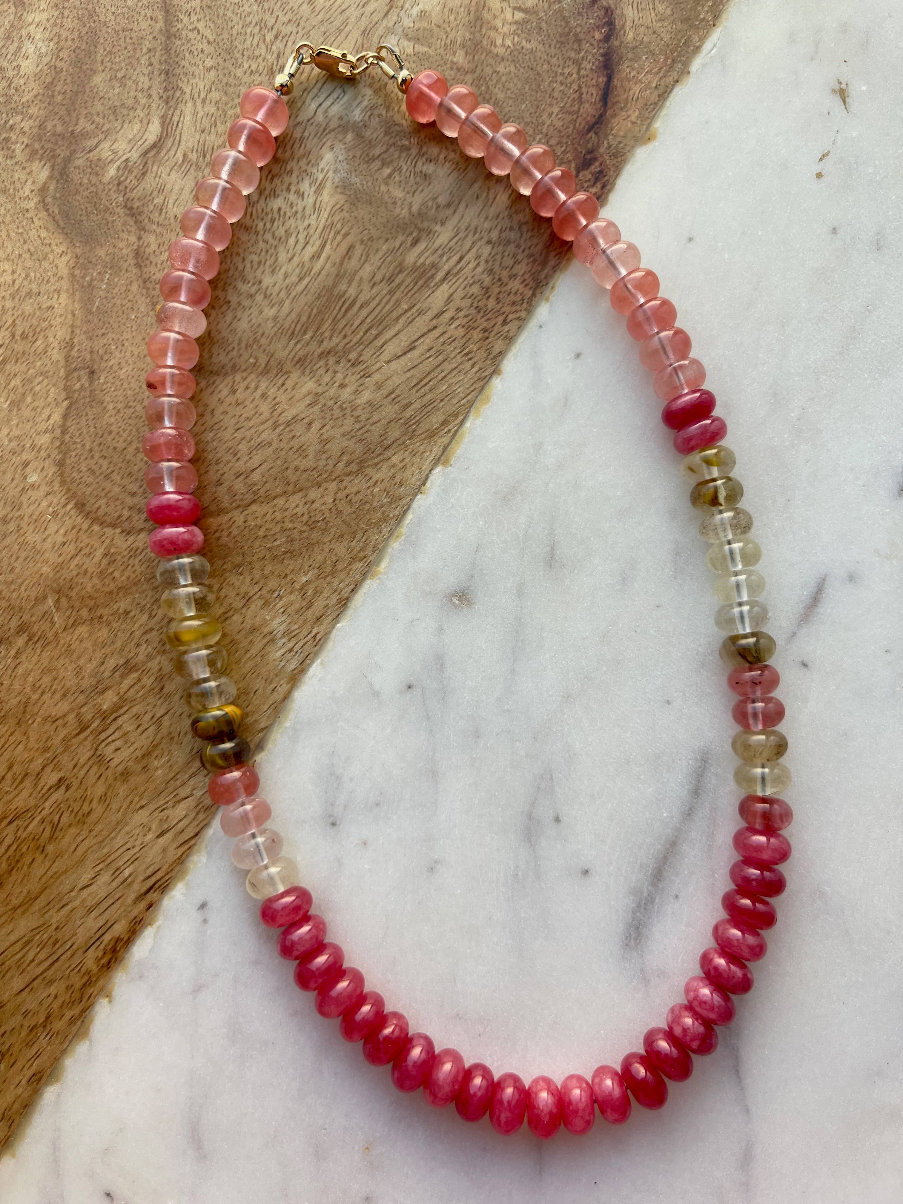 Jessica Matrasko Jewelry - Wholesale Beaded/Pearl Necklace - Rowan Necklace