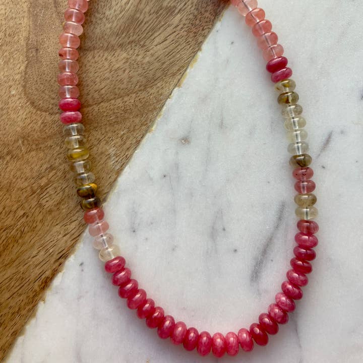 Jessica Matrasko Jewelry – Colar com missangas/pérolas por atacado – Colar Rowan5