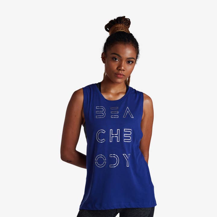 BEACHBODY - Wholesale Tank Top - Women's - Womens Modern Fusion Foil Tank3