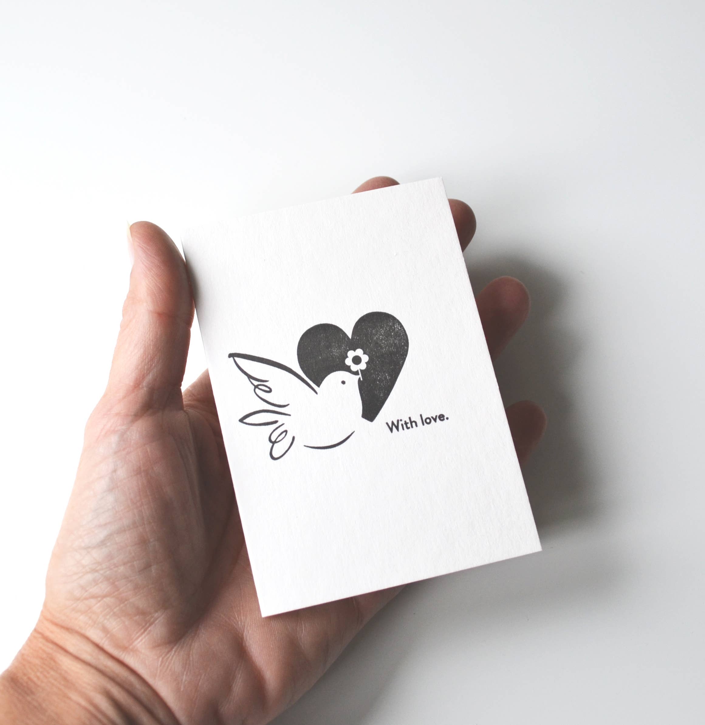 Alex & Olive - Wholesale Love Card - Everyday Handcrafted Greeting Card - Letterpress Printed2
