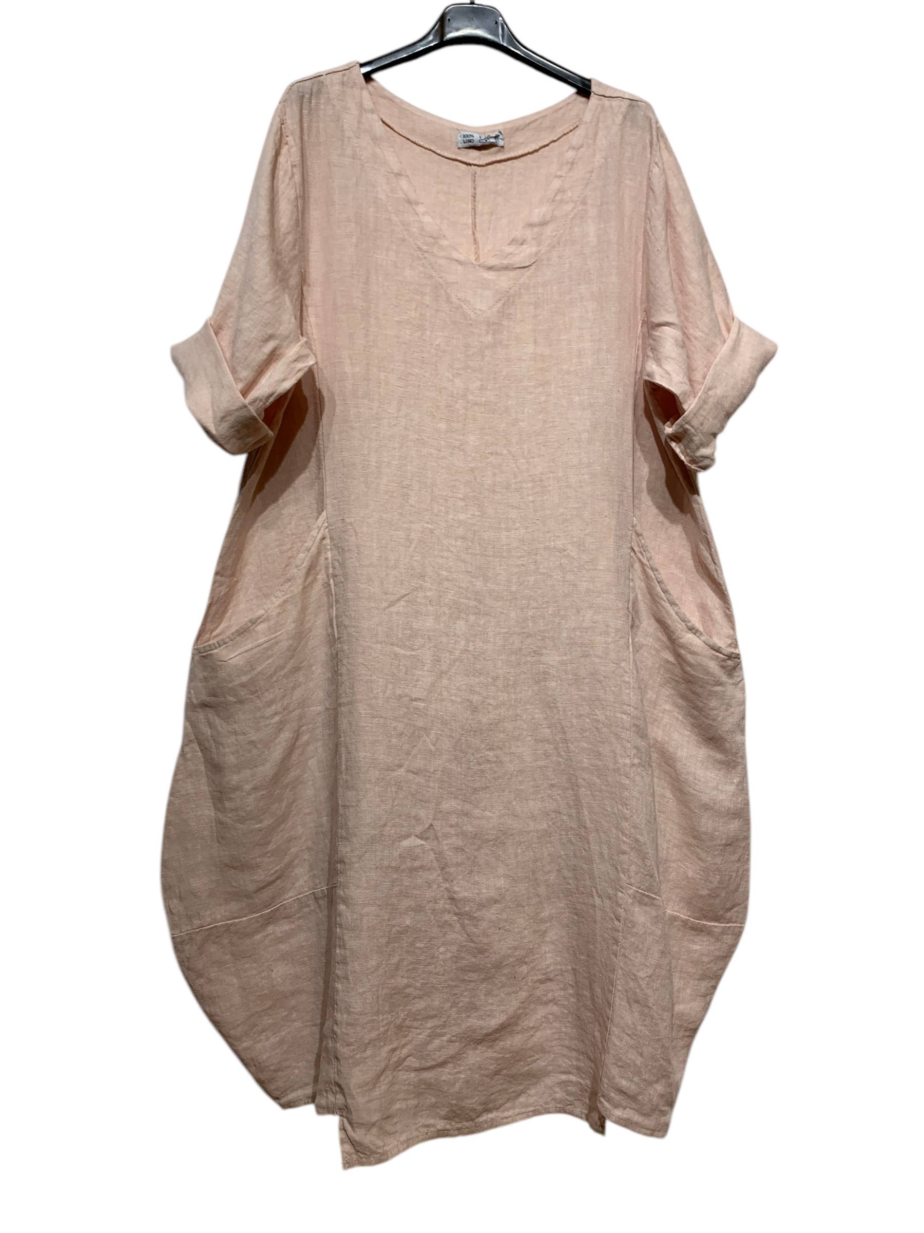 LINEN & COTTON HOUSE – wholesale Dress – Women's – 277 DRESS IN LINEN SPRING SUMMER CLOTHING59