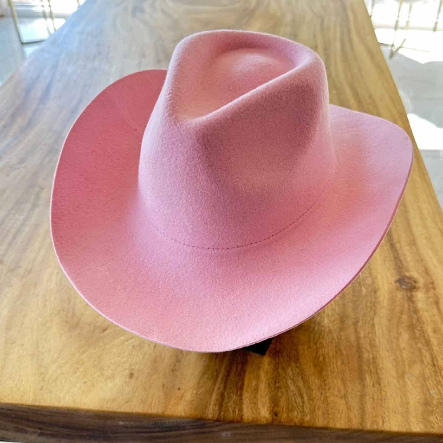 One and Only Accessories - Vente Accessoire pour chapeau – femme - Chapeau de cowboy haut de gamme en 100 % laine australienne 38