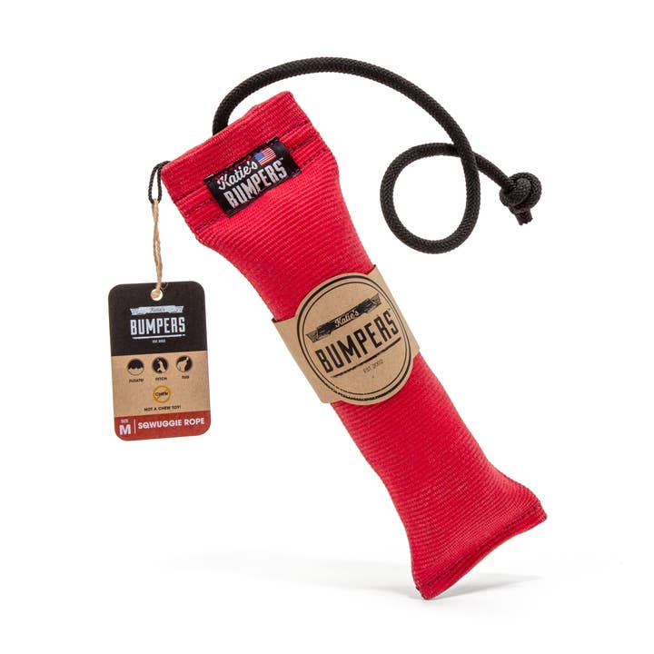 Best Fetch Toy KB Sqwuggie Rope for wholesale by Katie's Bumpers