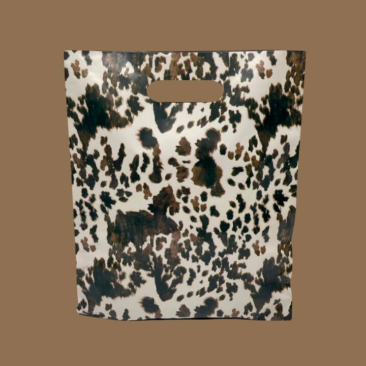 Marley Rae Mailers - Wholesale Grocery/Shopping Bag - 12x15 Merchandise Shopping Bag- Classic Cowhide