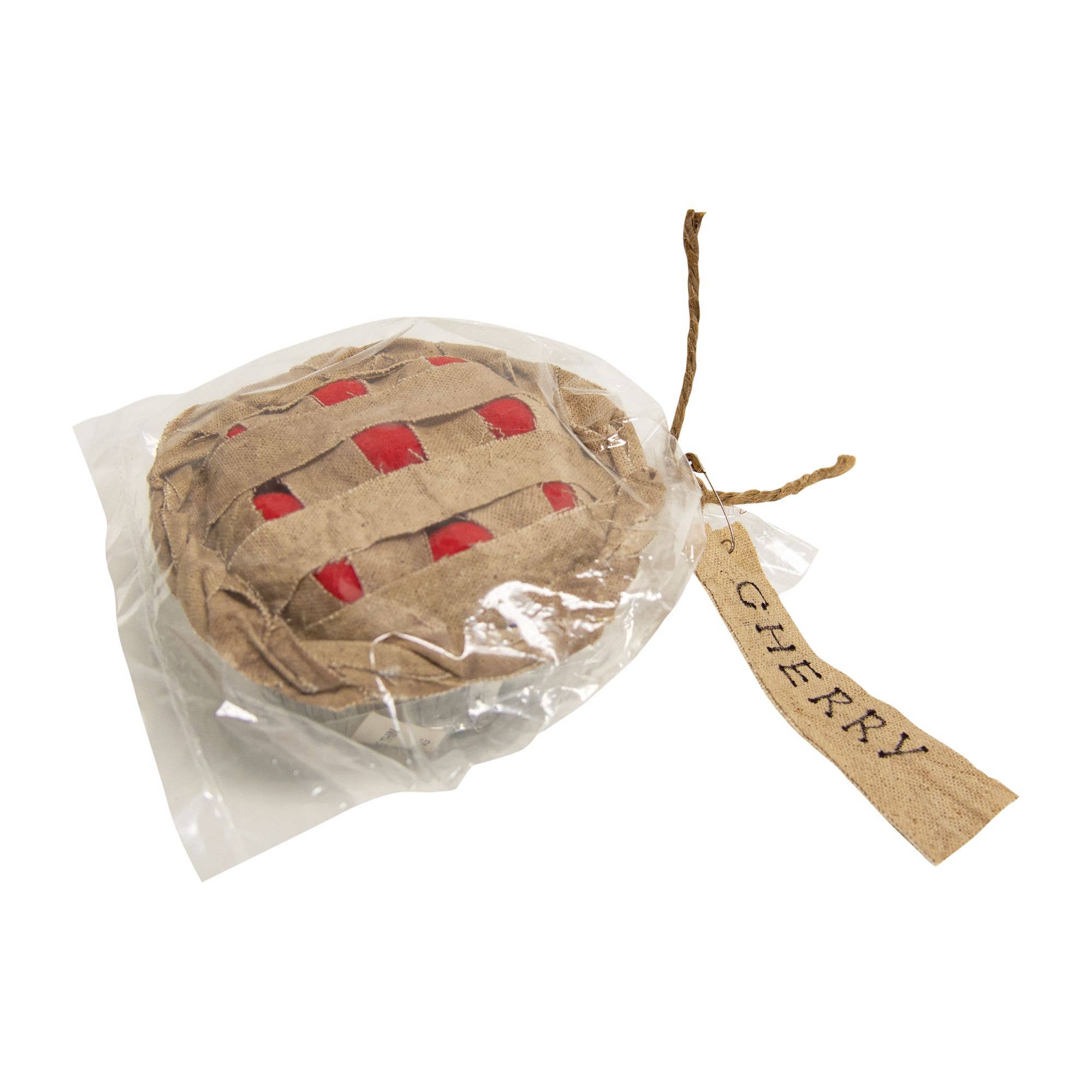 The Hearthside Collection - Wholesale Decorative Tabletop Object - Fabric Mini Cherry Pie1