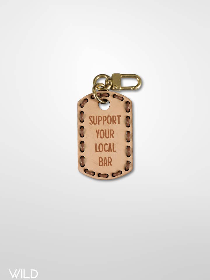Support Your Local Bar - Dog Tag for wholesale by Wild Threads