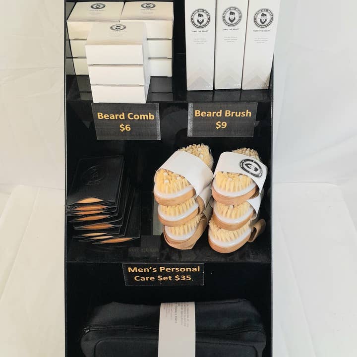 MAYA Cosmetics - Wholesale Beard Styling Product - Men's Grooming & Beard Care Products (Tower Display)6