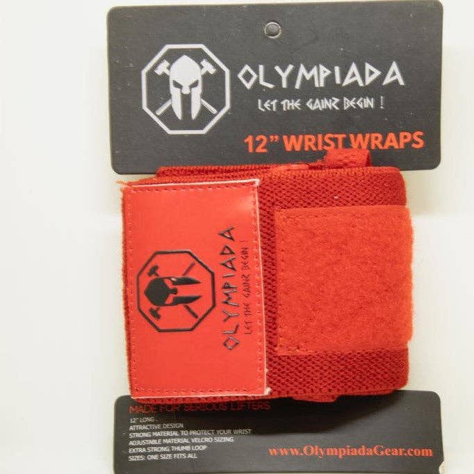 Olympiada Gear - Wholesale Wristband - 12" Finesse Wrist Wraps - "Fit" line - 20 COLOR OPTIONS!14