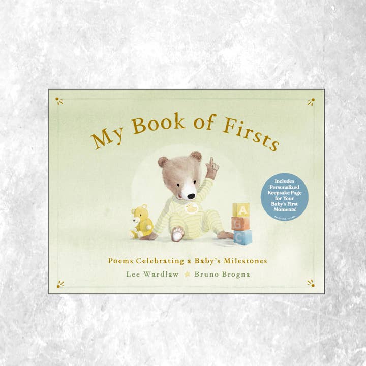 My Book of Firsts: Poems Celebrating a Baby's Milestones for wholesale by Red Comet Press LLC