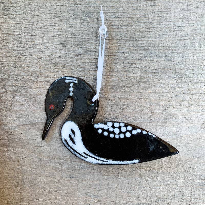 Wayne Village Pottery - Vendita all'ingrosso Decorazione - Ornamento Loon2