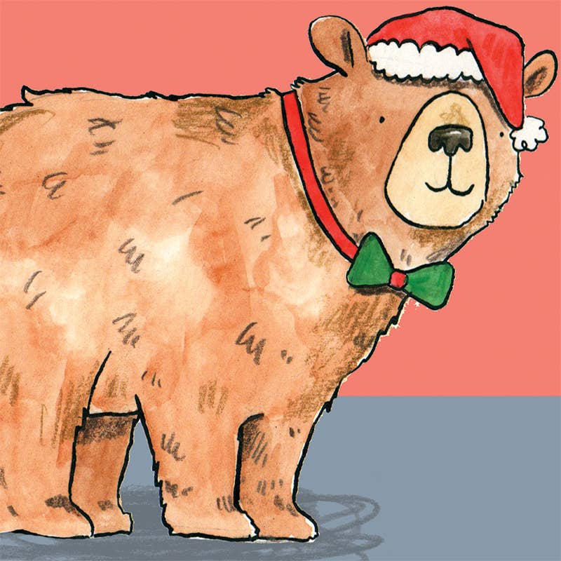 Jelly Armchair - Wholesale Christmas Card - Beary Merry Christmas1