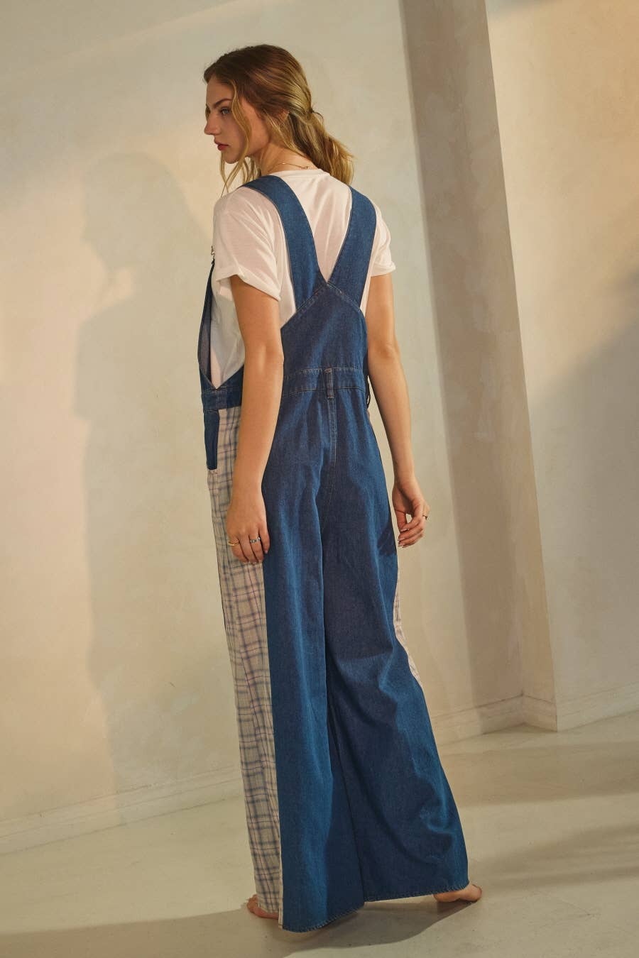 Washed Denim Overall Jumpsuit  for wholesale on Faire5