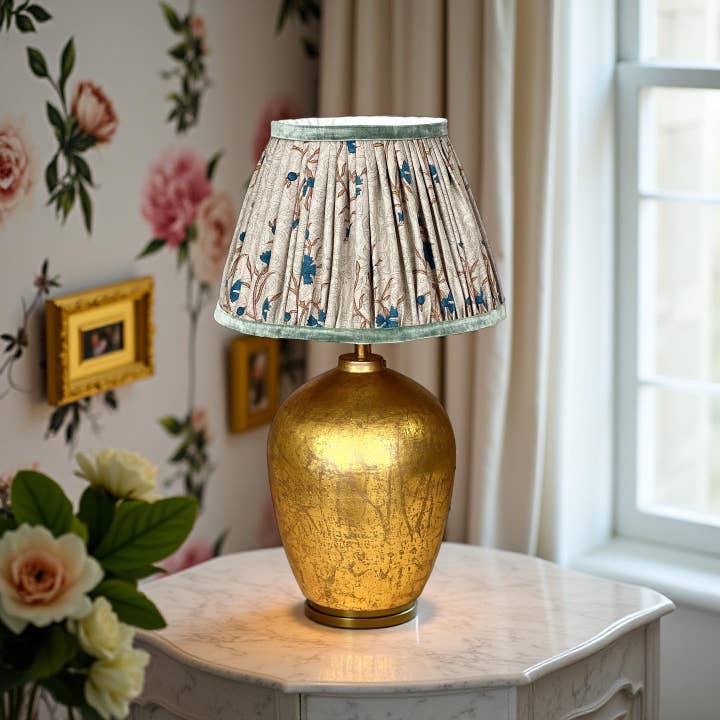 Bibelot Home - Wholesale Lamp Shade - Roshni - Bespoke pleated lampshade
