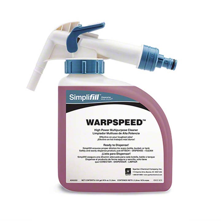 Spartan Simplifill Warpspeed High Power Multi-Purpose Cleaner - Case Of 2 for wholesale by Americhem International