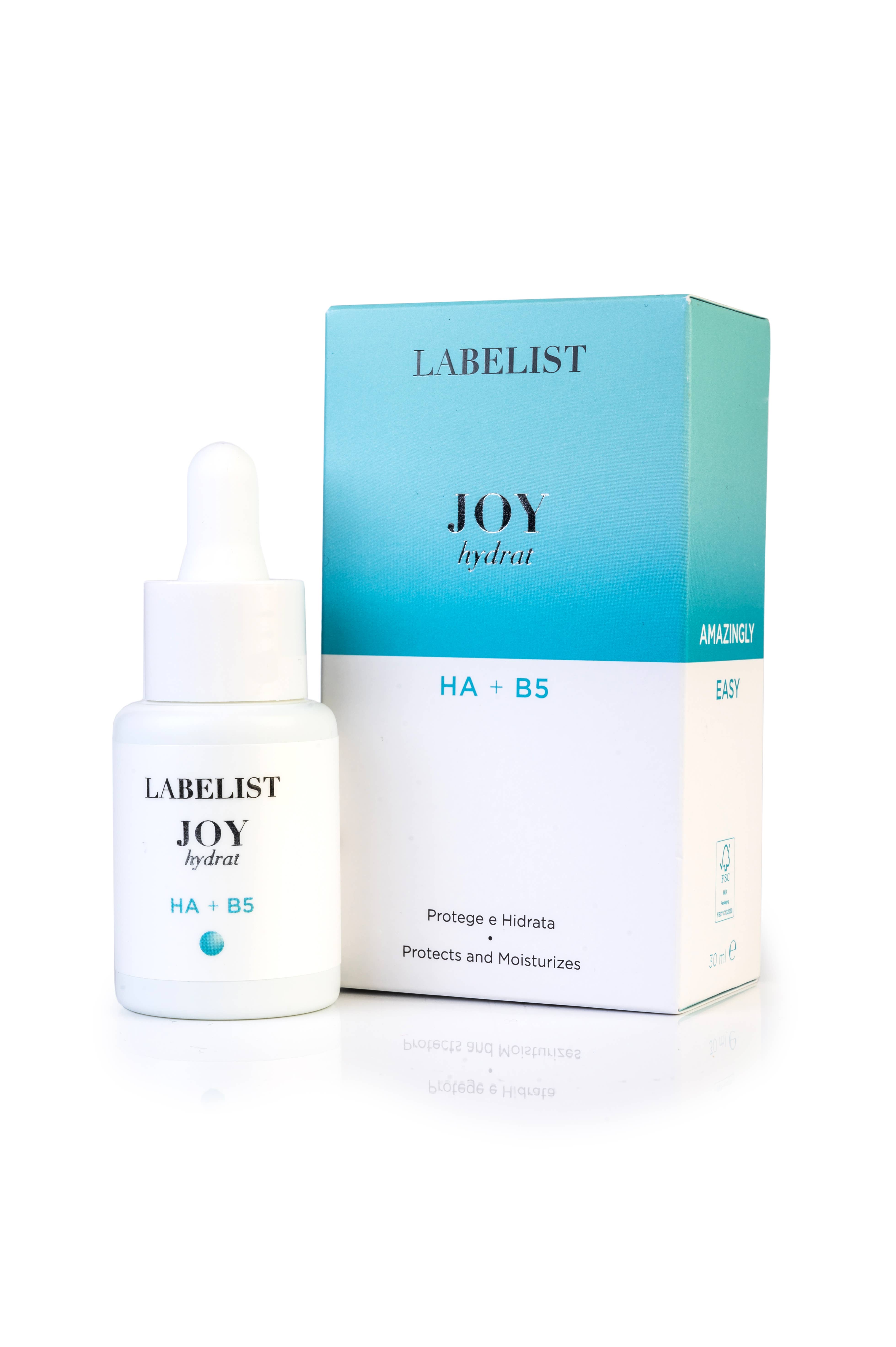 Labelist cosmetics - Wholesale Facial Serum/Concentrate - JOY HYDRAT HA + B5 - Deep Moisturizing Facial Serum6
