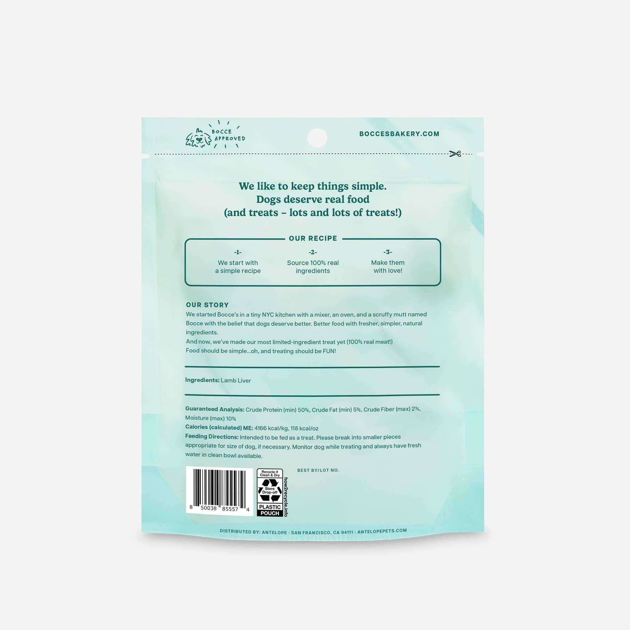 Bocce's Bakery - Wholesale Pet Treats - Dog - Freeze Dried Lamb Liver1