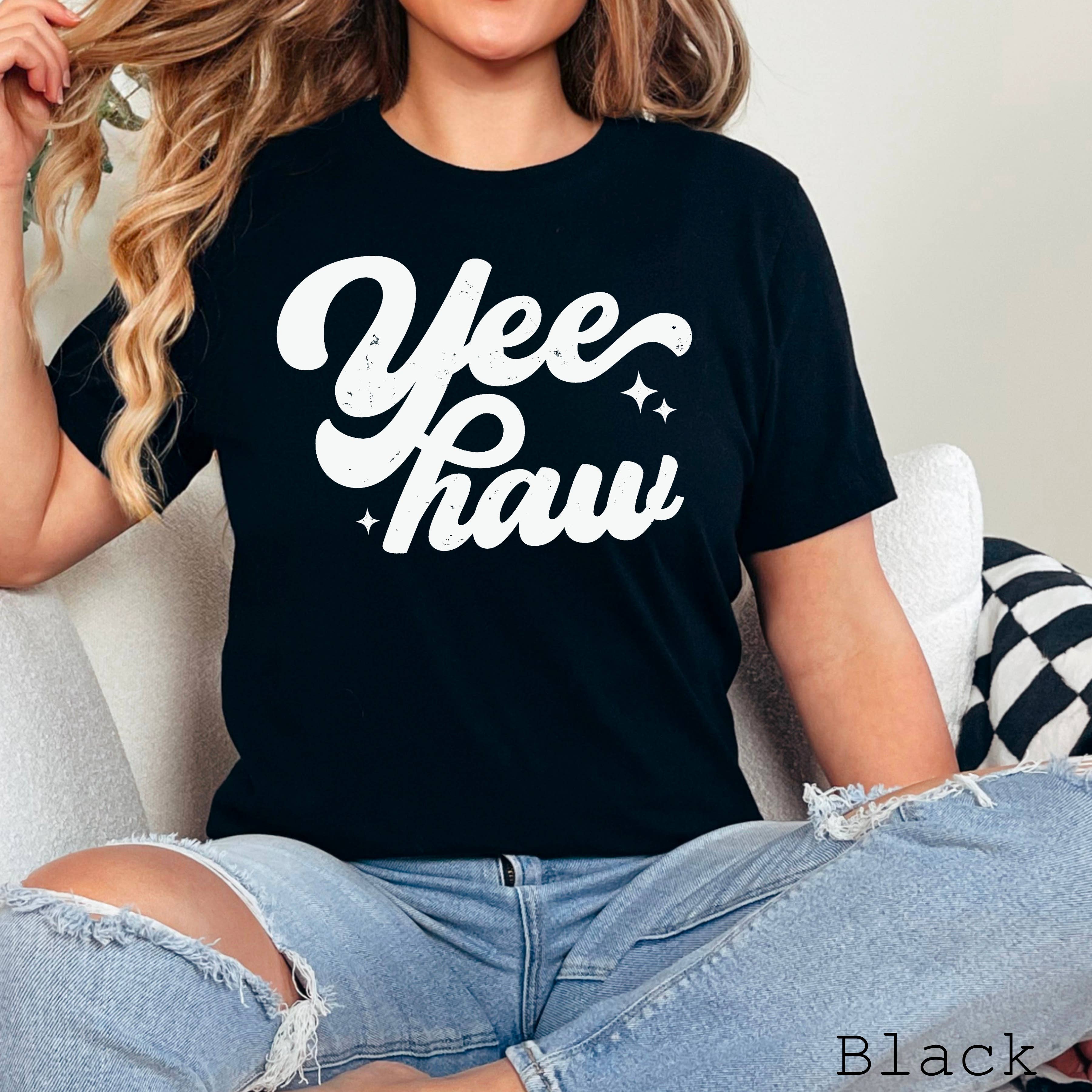 Shoppe SHC - Wholesale Screen Printed T-Shirt - Women's - Yee Haw Graphic Tee | Country Graphic Tee | Bella Canvas