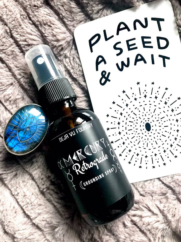 Mercury Retrograde Planetary Protection Infused with Reiki for wholesale by Deja Vu Foundry