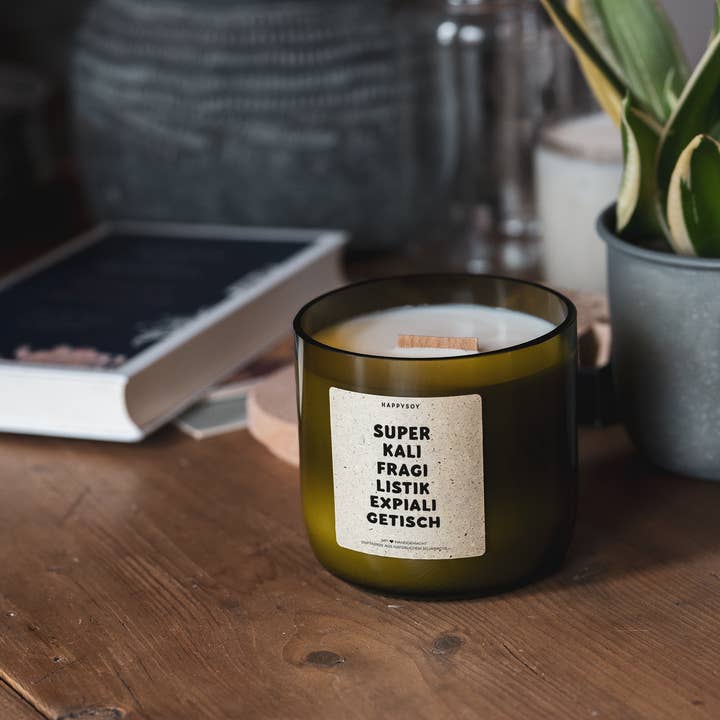 Happysoy - Wholesale Jar/Filled Candle - Scented Candle - SUPERCALIFRAGILISTICEXPIALIDOCIOUS4