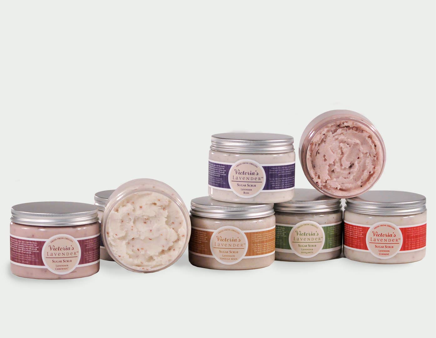 Victoria's Lavender, LLC - Wholesale Body Scrub/Exfoliant - Sugar Scrub-Lavender2