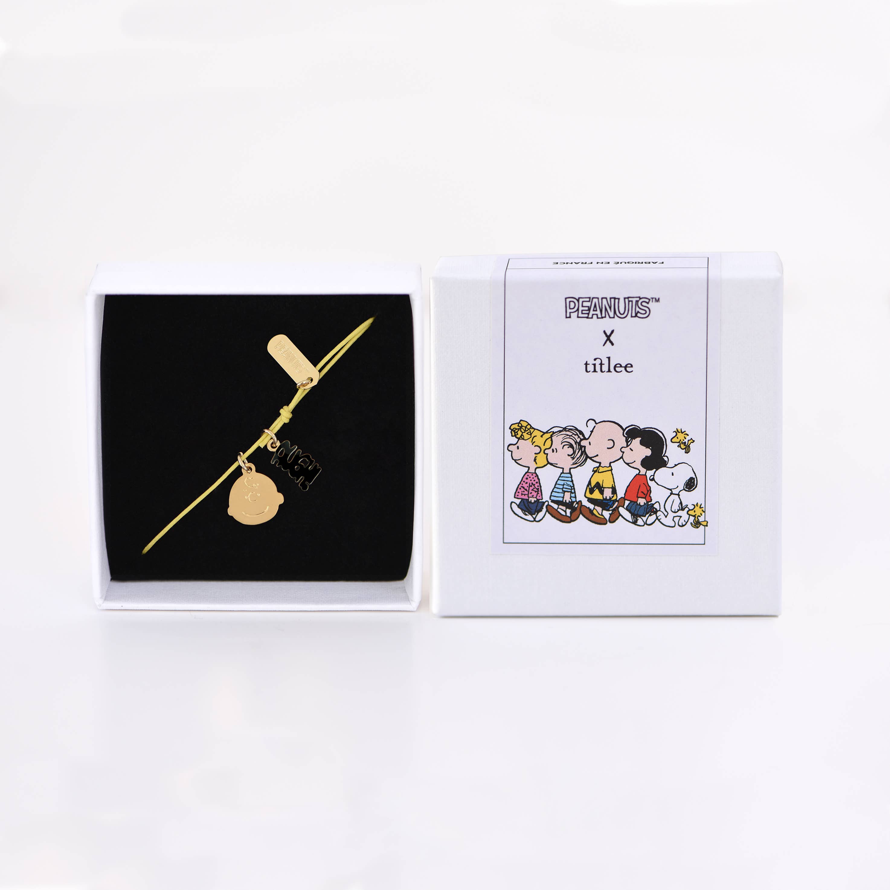Titlee - Wholesale Charm/Dangle Bracelet - CHARLIE BROWN bracelet  x Snoopy & The Peanuts1