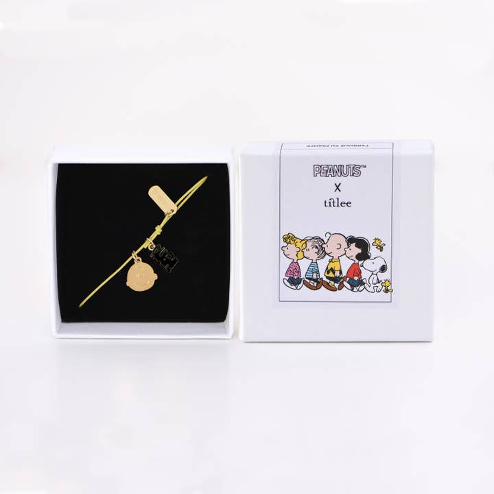Titlee - Wholesale Charm/Dangle Bracelet - CHARLIE BROWN bracelet x Snoopy & The Peanuts1