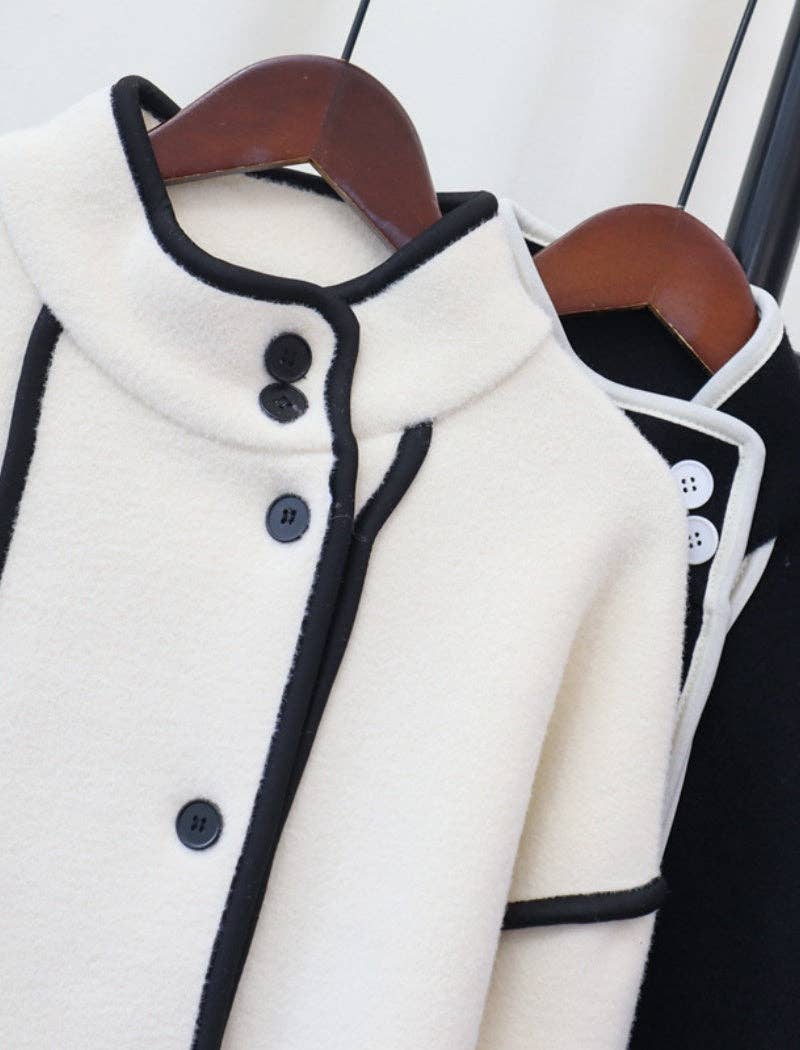 safistyle - Wholesale Jacket - Women's - Button-Up Cape-Style Jacket2