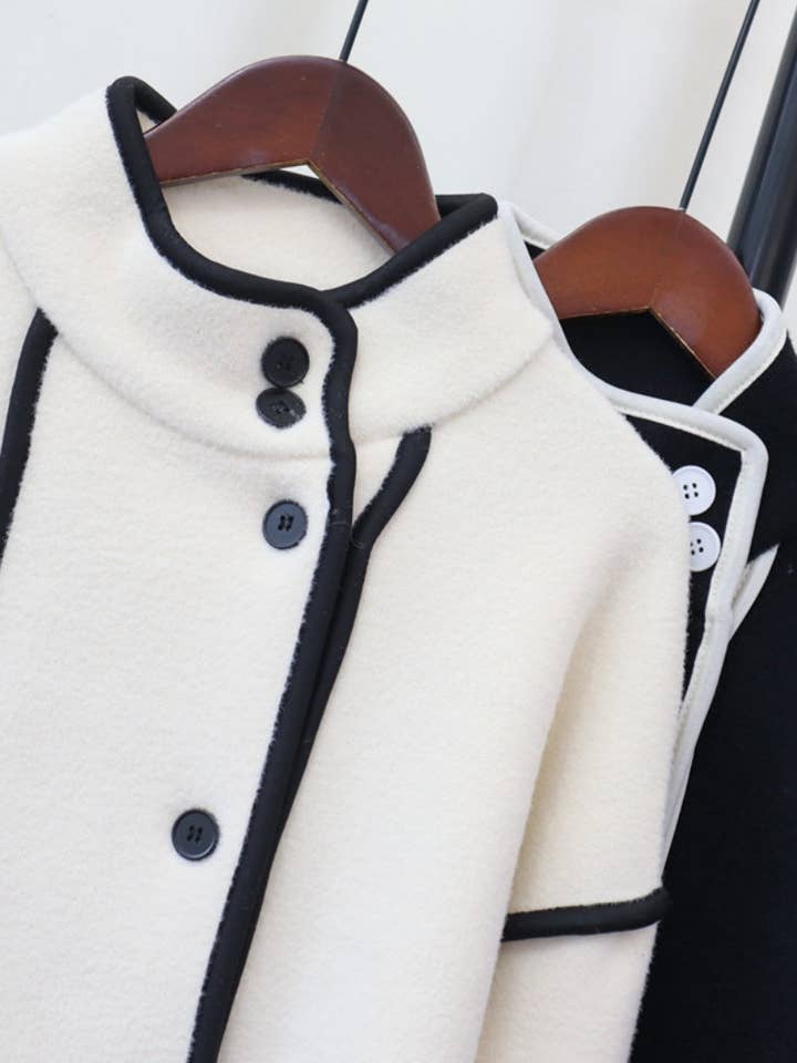 safistyle - Wholesale Jacket - Women's - Button-Up Cape-Style Jacket2