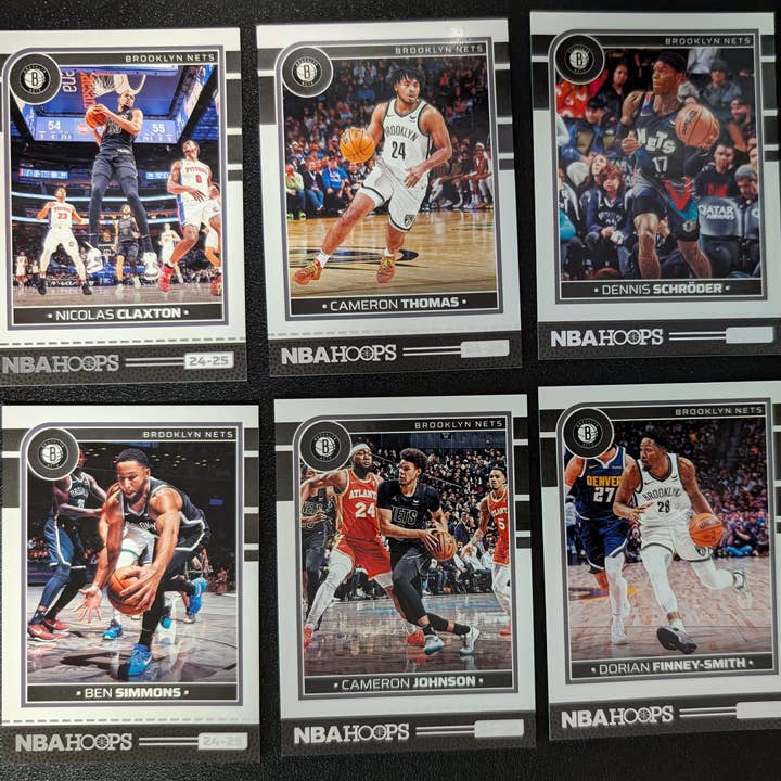 C And I Collectables - Wholesale Sporting Game - Kids & Baby - 2024-25 NBA Hoops Factory Sealed Team Set Brooklyn Nets Cameron Thomas1