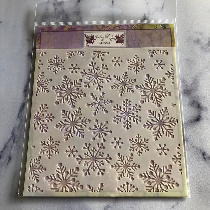 Fairy Hugs - Stencils - Fairy Snowflakes for wholesale by Fairy Hugs