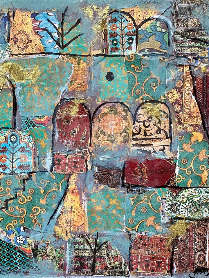 Homage to Paul Klee” Art Cards with Envelope Hand Signed for wholesale by BazaarZauber