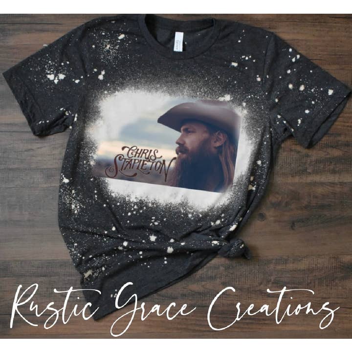 Chris Stapleton | Band Tee | Vintage Tshirt | Land |Dis for engroshandel hos Rustic Grace Creations