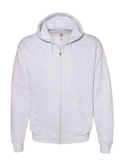 Total Apparel - Wholesale Hoodie - Unisex - Hanes Ecosmart® Full-Zip Hooded Sweatshirt | P180