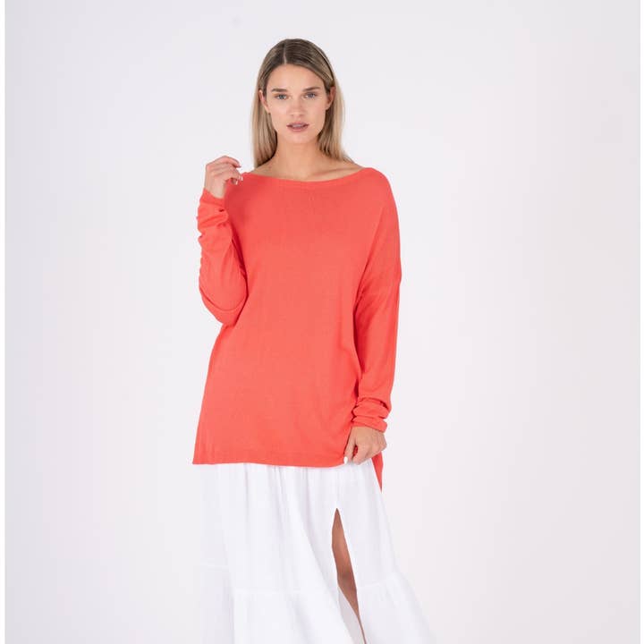 Ladies Woven Sweater for wholesale by M Made In Italy